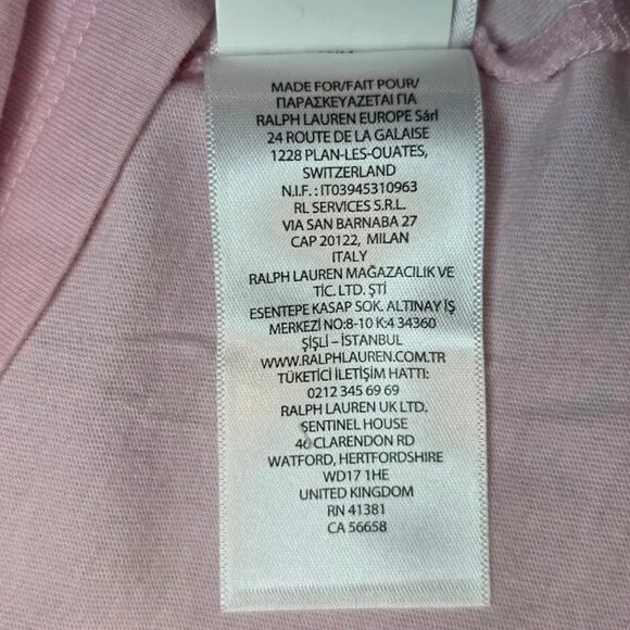 NWT Polo Ralph Lauren Polo Bear Cotton Jersey Tee 2 - Picture 9 of 9